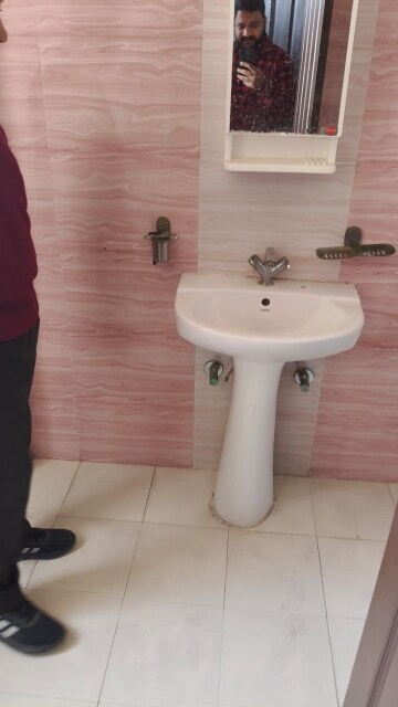 Bathroom in 3 BHK Apartment at Vip Road – for Sale