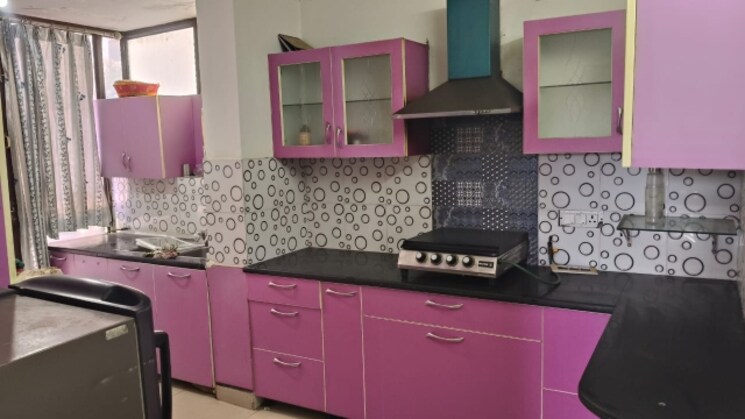 Kitchen, vip road 3 Bedroom 1439 Sq.Ft. Apartment In Vip Road Zirakpur 8893221