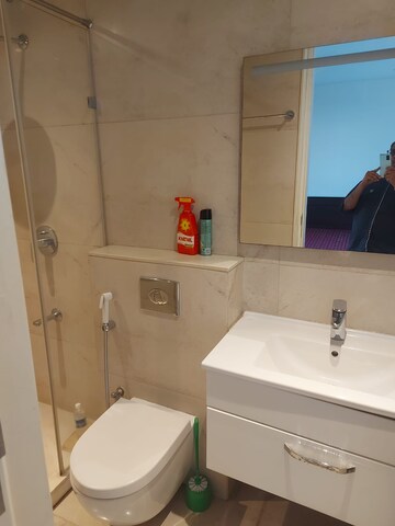 Bathroom in 4 BHK Apartment at Kasturi Legacy, Baner – for Sale