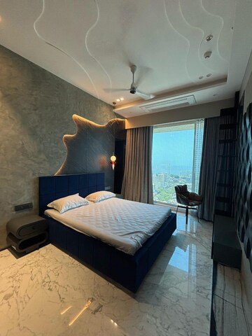 Living Room in 4 BHK Apartment at Raheja Imperia, Worli – for Rent