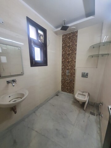 Bathroom in 3 BHK Builder Floor at Prashant Vihar – for Sale
