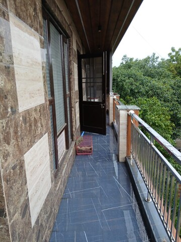Balcony in 2 BHK Builder Floor at Ark Sai Tower, Vasundhara Sector 2b – for Rent