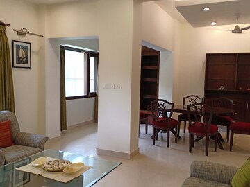 Living Room in 2 BHK Apartment at Boutique Residential Apartments 35, Golf Links – for Rent