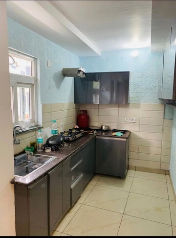 Kitchen in 2 BHK Builder Floor at Jakhan – for Rent