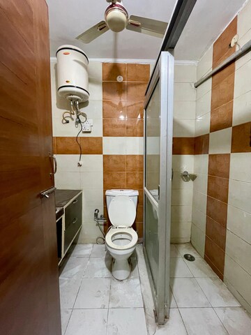 Bathroom in 3 BHK Apartment at Vip Road – for Rent