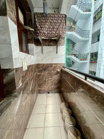 Balcony in 3 BHK Apartment at Vip Road – for Rent