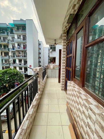 Balcony in 3 BHK Apartment at Vip Road – for Rent