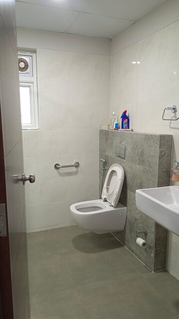 Bathroom in 3 BHK Apartment at Poulomi 90, Kokapet – for Sale