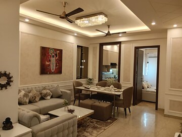 Living Room in 3 BHK Builder Floor at NKV Golden Avenue, Sohna Sector 35 – for Sale