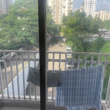 Balcony in 2 BHK Apartment at Paramount Altissimo, Wakad – for Sale