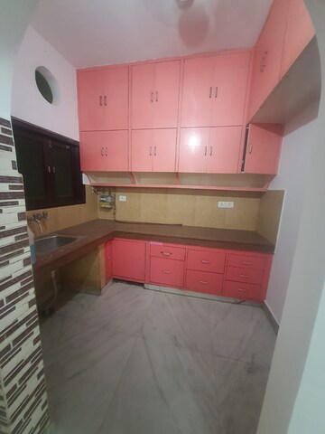 Kitchen in 2 BHK Builder Floor at Prashant Vihar – for Rent