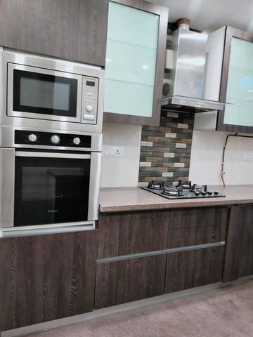 Kitchen in 3 BHK Apartment at Greater Kailash – for Rent