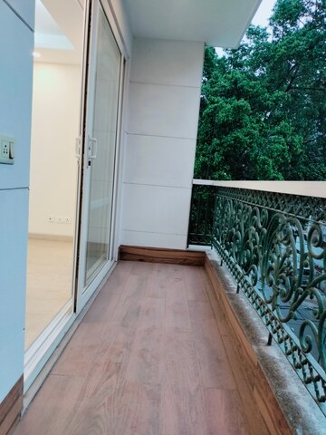 Balcony in 3 BHK Apartment at Greater Kailash – for Rent
