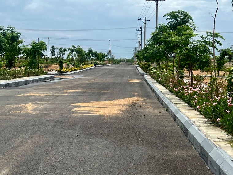 Exterior View, vasavi-archana-white-lotus  246 Sq.Yd. Plot In Kethireddipally Hyderabad 8893663