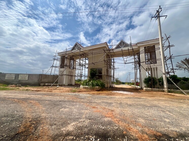 Exterior View, vasavi-archana-white-lotus  246 Sq.Yd. Plot In Kethireddipally Hyderabad 8893663