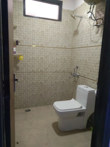 Bathroom in 4 BHK Builder Floor at Chattarpur – for Rent