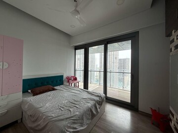 Bedroom in 3 BHK Apartment at Lodha World Crest, Worli – for Rent