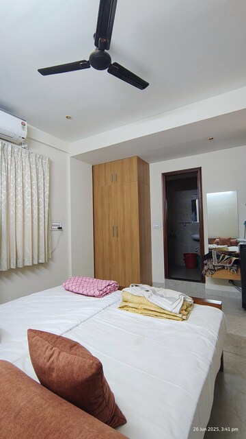 Bedroom in 2 BHK Apartment at Salarpuria Sattva Laurel Heights, Hesaraghatta – for Rent
