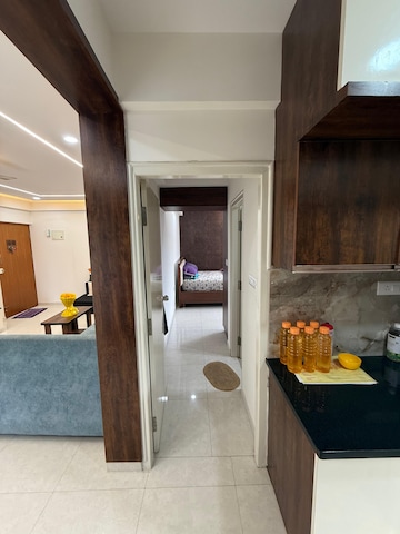Kitchen in 2 BHK Apartment at Salarpuria Sattva Laurel Heights, Hesaraghatta – for Rent