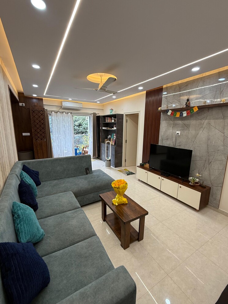 Living Room, salarpuria-sattva-laurel-heights 2 Bedroom 1027 Sq.Ft. Apartment In Hesaraghatta Bangalore 8893665