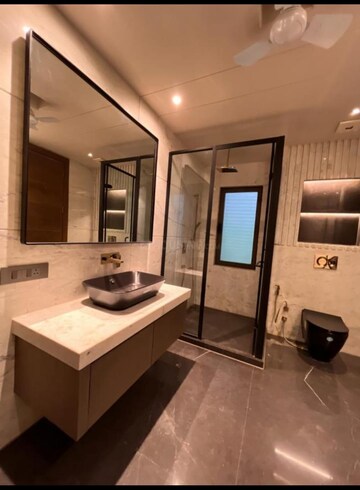 Attached Bathroom in 4 BHK Apartment at Vasant Vihar – for Rent