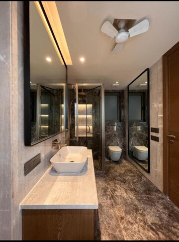 Attached Bathroom in 4 BHK Apartment at Vasant Vihar – for Rent