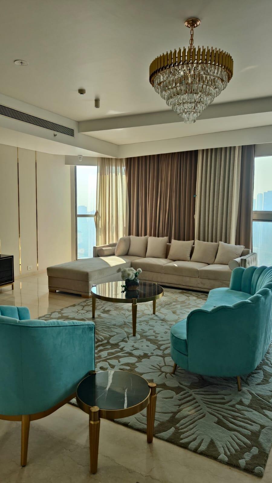 4 BHK + Servant Room,Study Room Apartment For Rent in Bombay Realty One ICC