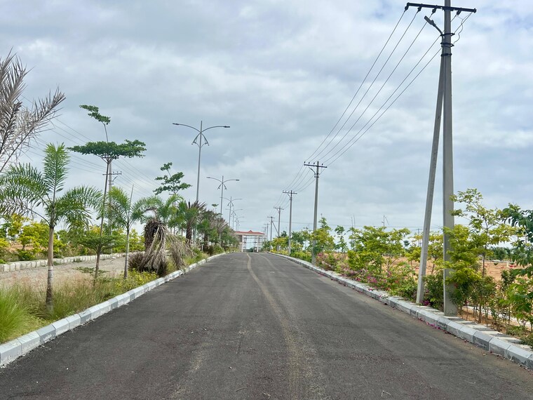 Exterior View, vasavi-archana-white-lotus  287 Sq.Yd. Plot In Kethireddipally Hyderabad 8893715
