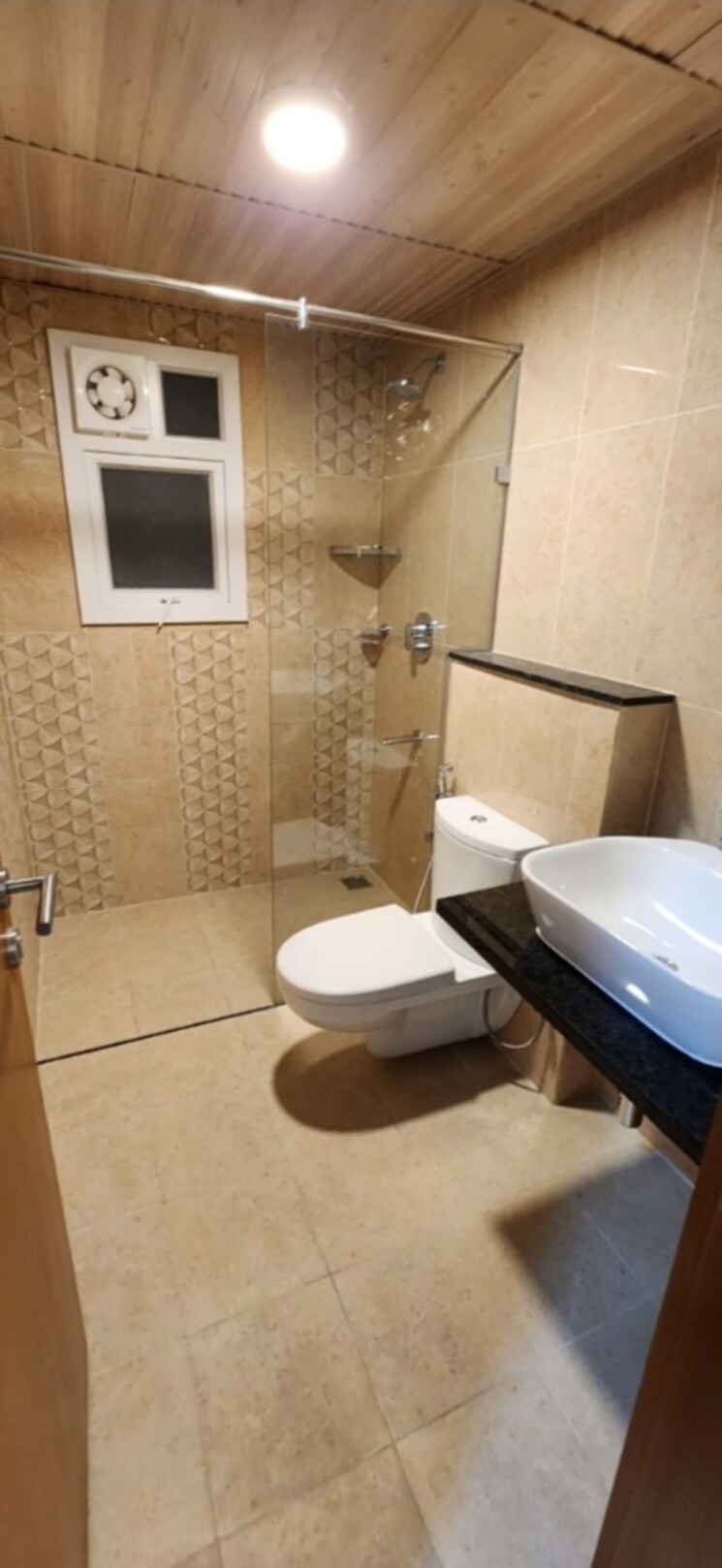 Bathroom, radiant-manor 3 Bedroom 2400 Sq.Ft. Penthouse In Ganga Nagar Bangalore 8893729