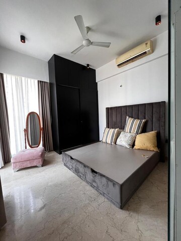 Bedroom in 4 BHK Apartment at Runwals The Reserve, Worli – for Rent