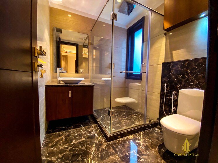 Attached Bathroom, greater kailash ii 4 Bedroom 2500 Sq.Ft. Apartment In Greater Kailash ii Delhi 8893743