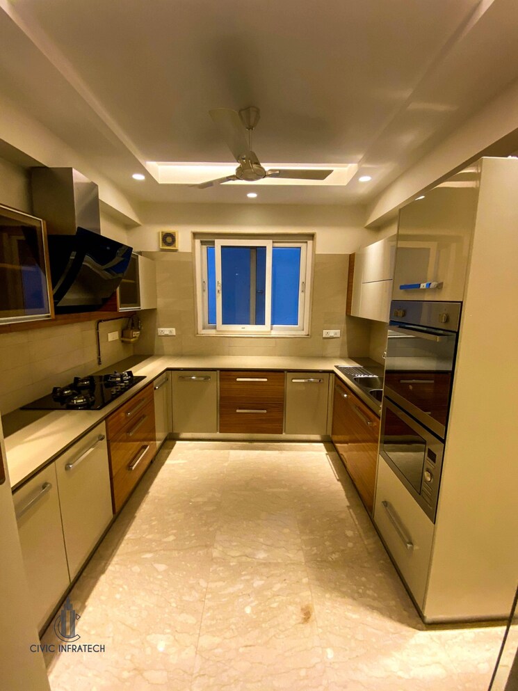 Kitchen, greater kailash ii 4 Bedroom 2500 Sq.Ft. Apartment In Greater Kailash ii Delhi 8893743