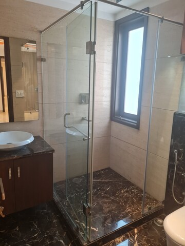 Bathroom in 4 BHK Apartment at Greater Kailash ii – for Rent