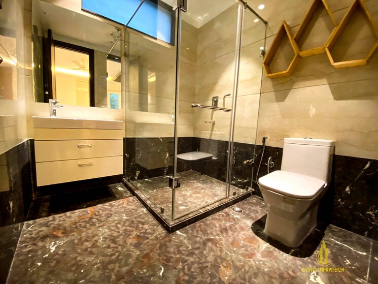 Attached Bathroom, greater kailash ii 4 Bedroom 2500 Sq.Ft. Apartment In Greater Kailash ii Delhi 8893743
