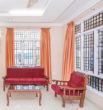 Living Room in 3 BHK Builder Floor at Domlur – for Rent