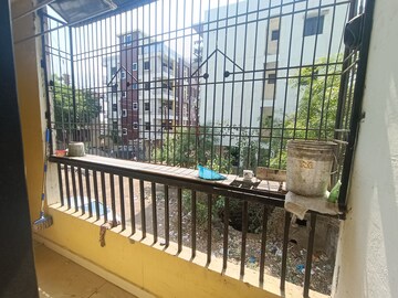 Balcony in 2 BHK Apartment at Mirajgave Nagari – for Rent