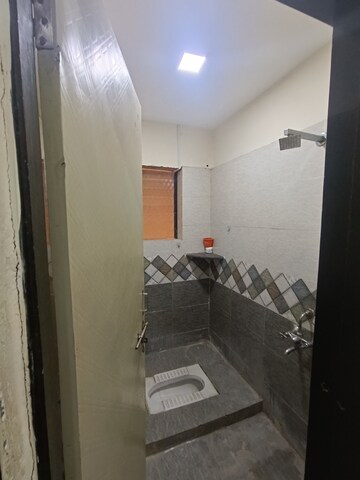 Bathroom in 2 BHK Apartment at Mirajgave Nagari – for Rent