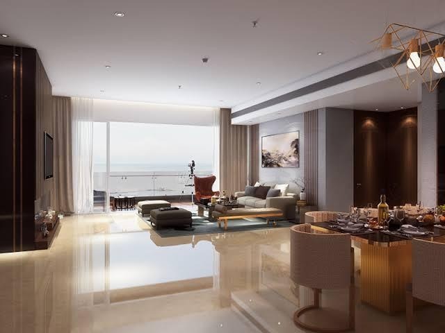 3 BHK + Servant Room Apartment For Rent in K Raheja Vivarea