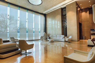 Living Room in 3 BHK Apartment at K Raheja Vivarea, Mahalaxmi – for Rent
