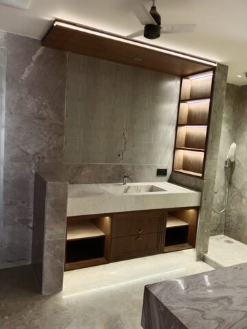 Kitchen in 5 BHK Apartment at Greater Kailash I – for Sale