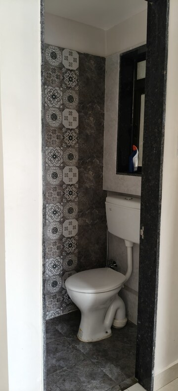 Bathroom in 1 BHK Apartment at CIDCO Sector 6 Bamandongri CHS, Ulwe – for Rent