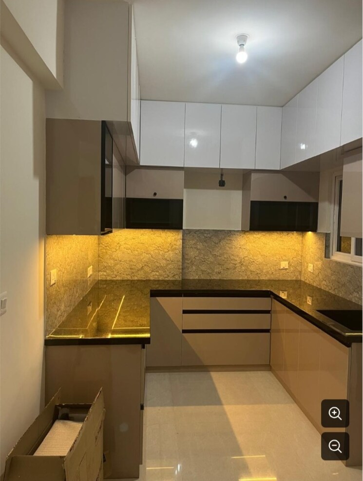 Kitchen, psr-garden 3 Bedroom 2400 Sq.Ft. Penthouse In Ganga Nagar Bangalore 8893820