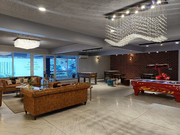 Living Room, malwa-escon-primera 2 Bedroom 1305 Sq.Ft. Apartment In International Airport Road Zirakpur 8893841