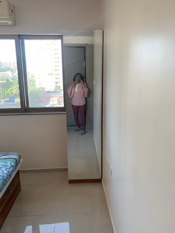 Master Bedroom in 1 BHK Apartment at Naman Habitat, Andheri West – for Rent