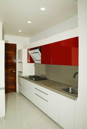 Kitchen in 4 BHK Apartment at Lodha The World Towers World One Tier 2, Worli – for Rent