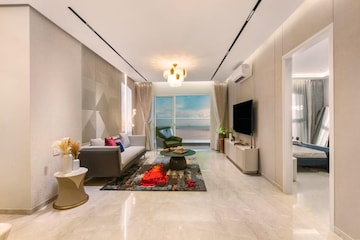 Living Room in 4 BHK Apartment at Imperial Shadow, Tardeo – for Rent