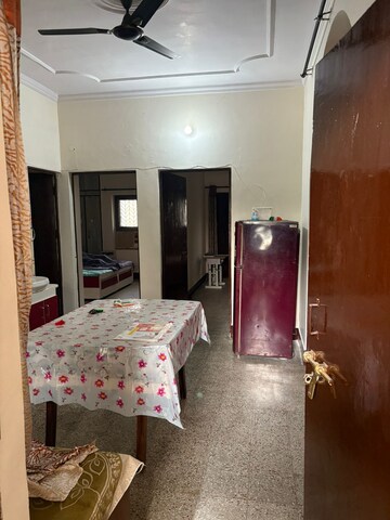Living Room in 3 BHK Builder Floor at Gomti Nagar – for Rent