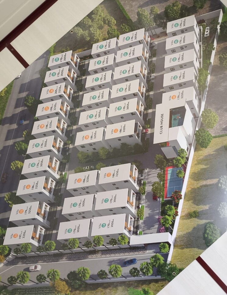 Exterior View, avenue-vilasa 3 Bedroom 3050 Sq.Ft. Villa In Bowrampet Hyderabad 8893914