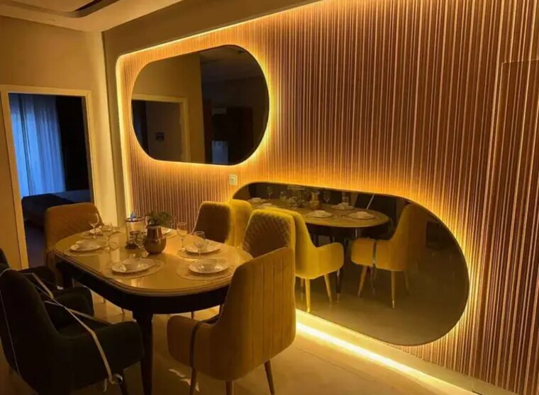 Living Room, ambala highway 3 Bedroom 1800 Sq.Ft. Apartment In Ambala Highway Zirakpur 8893915