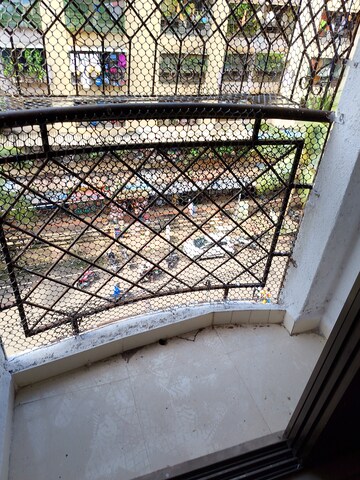 Balcony in 1 BHK Apartment at Rashmi Regency, Nalasopara East – for Rent